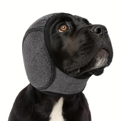 Protetores de Ouvido para Cães de Estimação: Faixa de Cabeça com Cancelamento de Ruído, Calmante e Anti-Susto