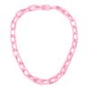 Women's Neck Chain Fashion Colorful Acrylic Thick Necklace For Women Men Bohemian Plastic Choker Collar Necklace Jewelry Gifts
