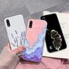 New Cases For Samsung A01 A02 A02S A03 Core A04 A04E A10 A10E A10S A11 A12 A13 A14 A21 A22 New Pink Wings Pattern Silicone High Shockproof For Samsung