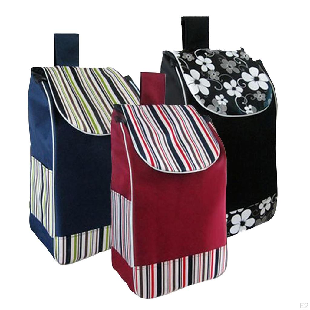 Tote Bag For Grocery Shopping Cart Waterproof And Foldable
