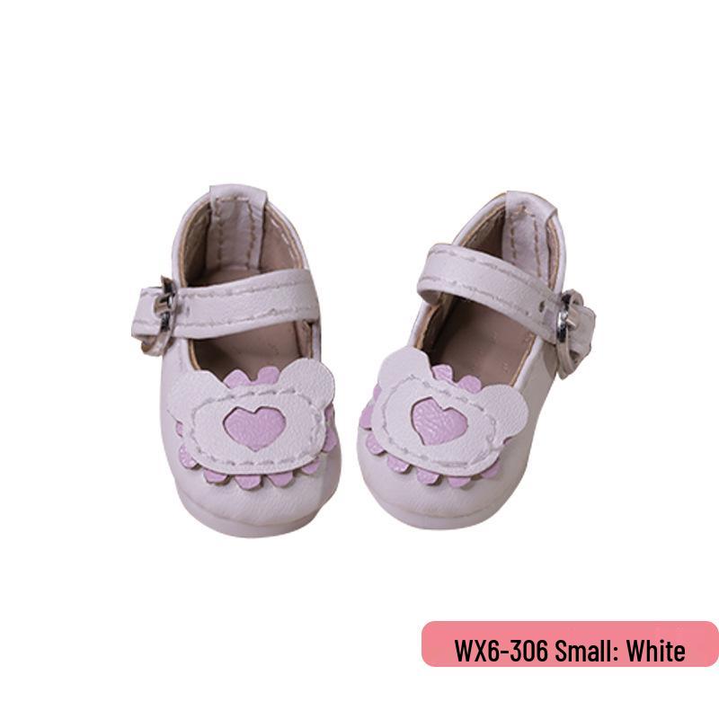 Genuine Six-Point BJD Doll Shoes - Multi-Color Little Bear Egg Roll Style, YOSD Compatible and Versatile Cherry Design for Female Dolls