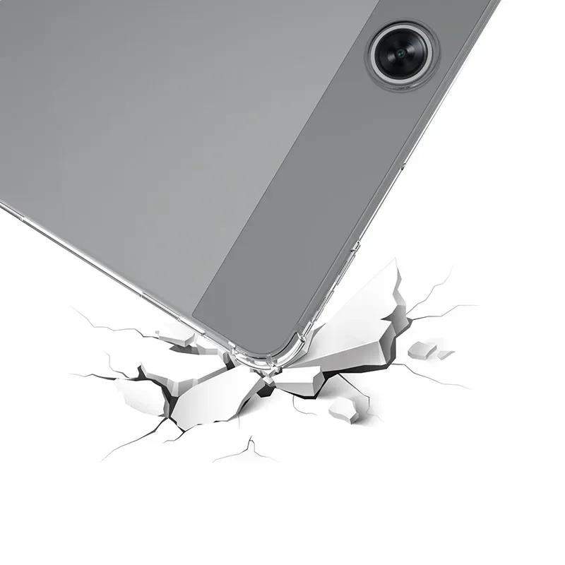 Weiche Transparente Hülle für OPPO Pad Neo 11,4 Zoll Sturzsichere TPU Airbag Silikonhülle Funda für OPPO Pad Neo 11,4
