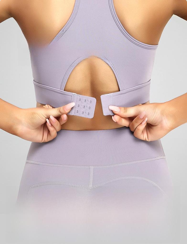 Women's Plus Size Shockproof Sports Bra - Medium to High Impact, Wirefree for Running, Large Bust, Yoga, and Fitness.