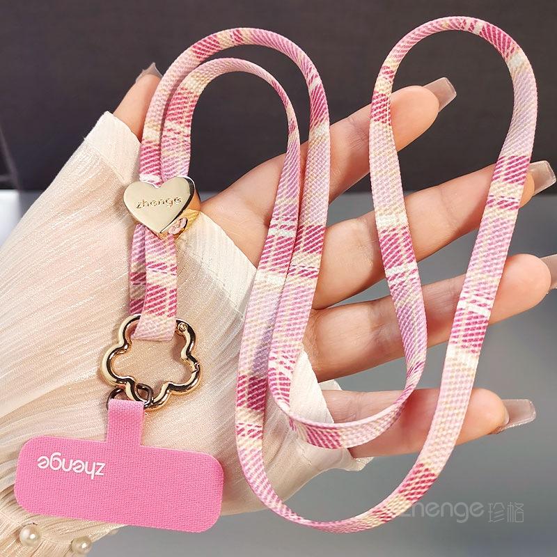 

Mobile phone lanyard halterneck long simple fashion women s outdoor travel travel mountaineering anti-loss and falling strong and durable new