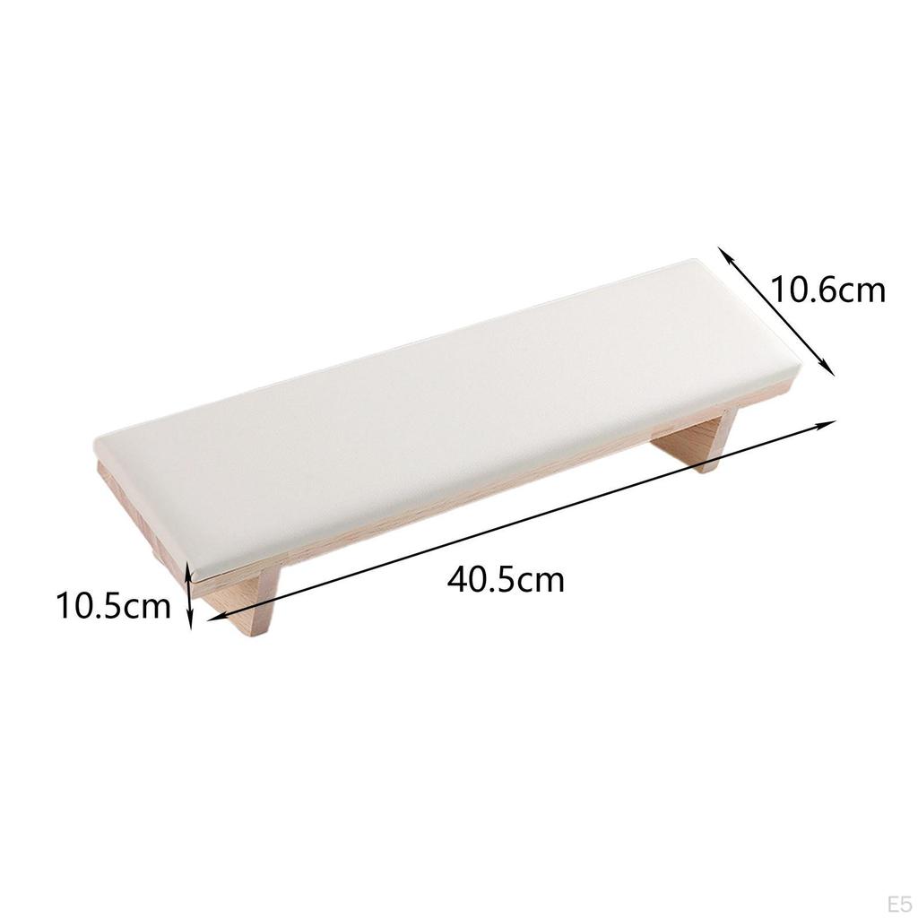 Hand Rest ,Professional ,Wood, Memory Foam Practical Accessories Soft Wrist Pad Support Manicure