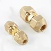 10mm Double Male Copper Tube Connector