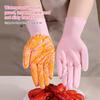 100/50/20PCS Pink Nitrile Gloves For Cleaning Kitchen Dishwashing Gloves For Hair Dyeing Beauty Tattoo Household  Supplies