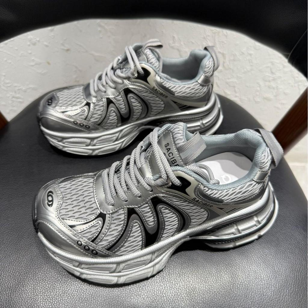 Women's 2025 Autumn Lightweight Height-Increasing Casual Dad Sneakers