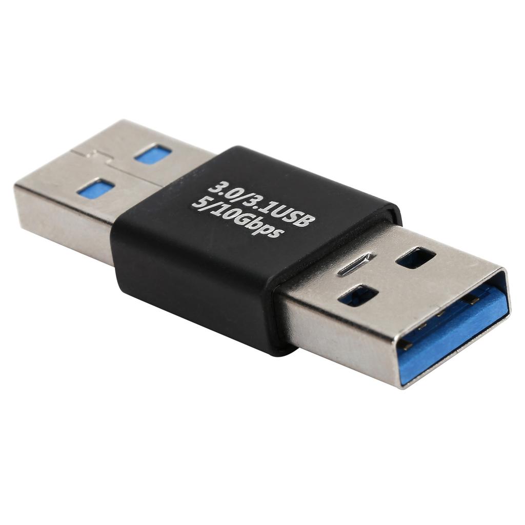 High Speed USB 3.0 TypeA Male To Male OTG Adapter Support Data Sync and Fast Charging