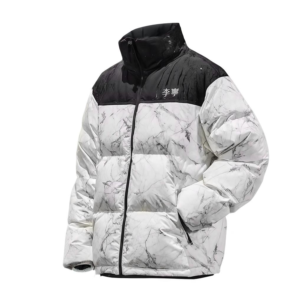 Li Ning Down Jackets Men's Stand Collar Thickened YTMU141-5