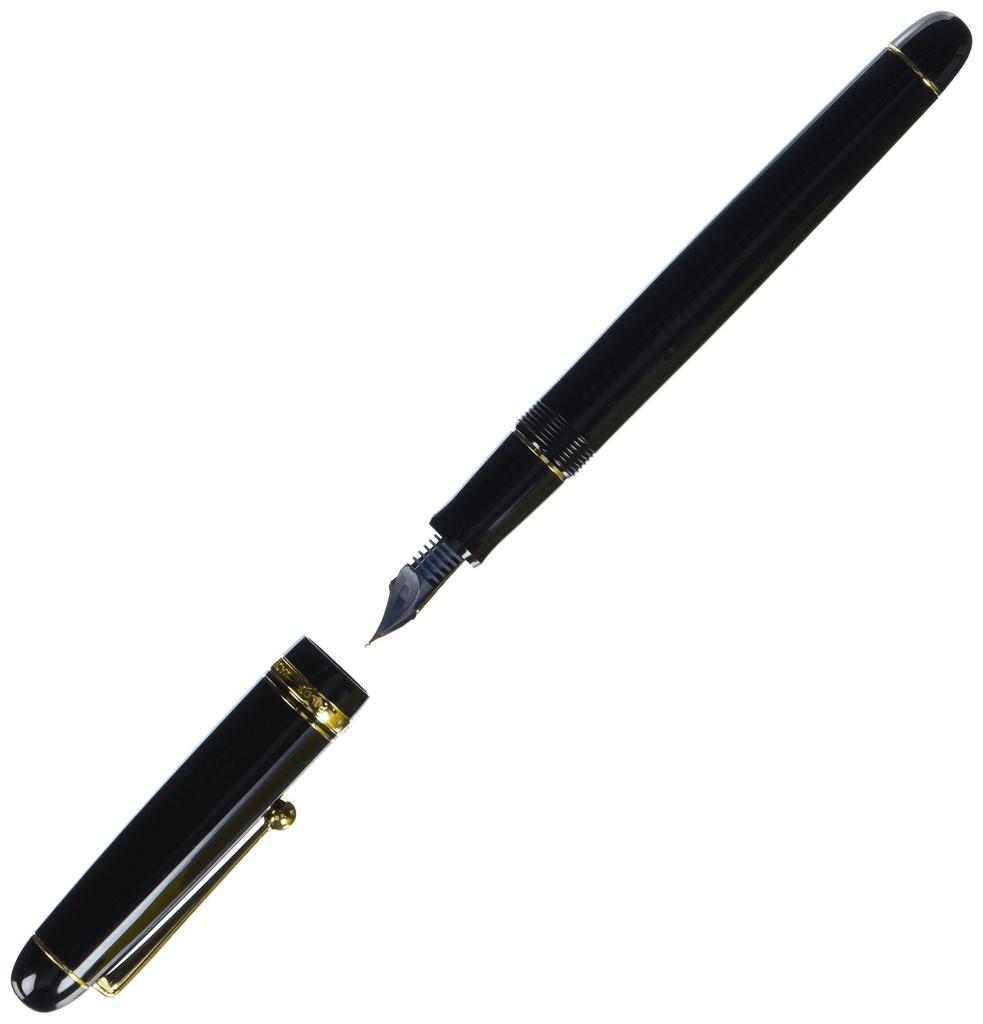 Pilot Перьевая ручка Custom 74 Тонкое перо Черная FKK1000RB-SF