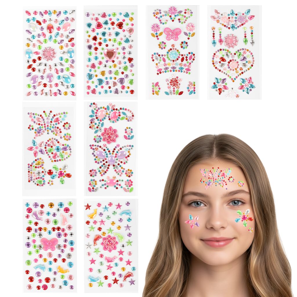 ZIBUYU® Gemstone Deco Sticker for DIY Craft