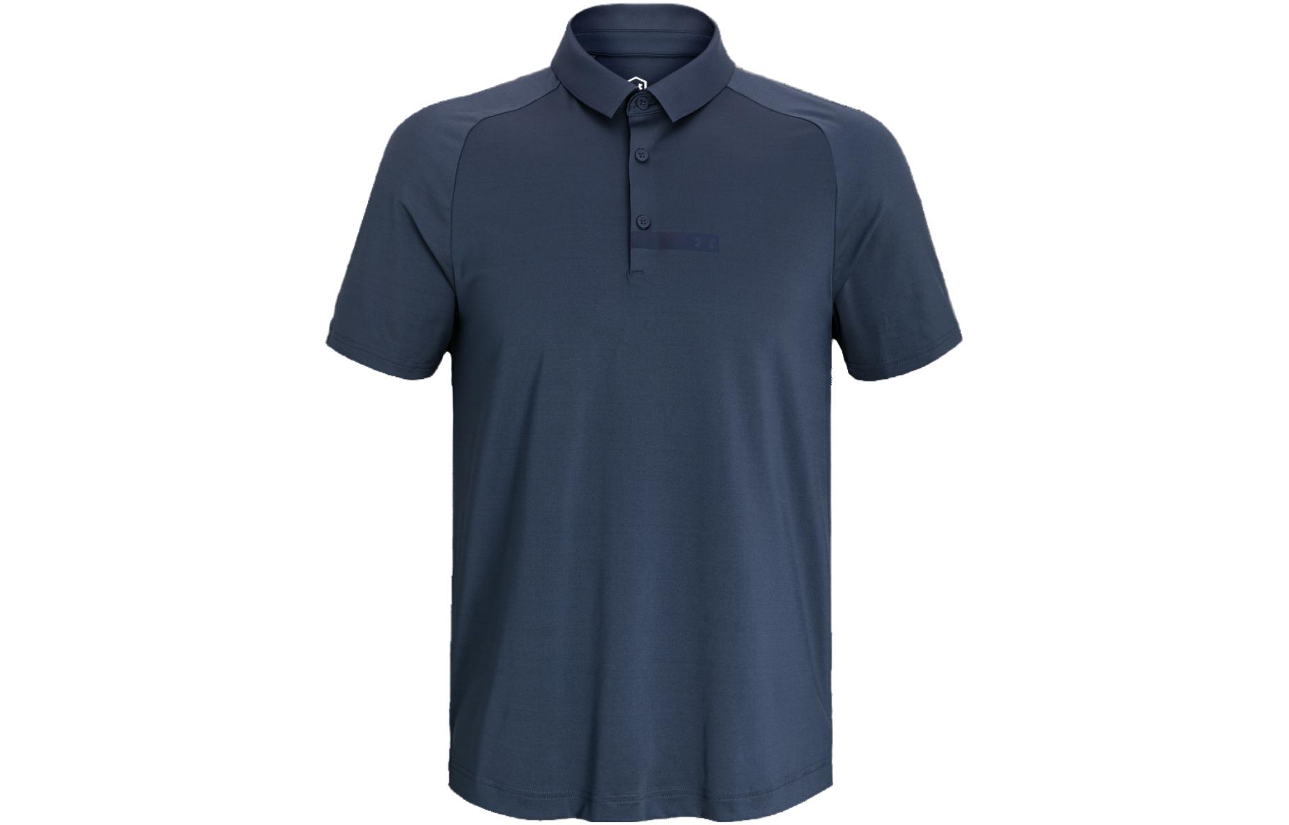 Under Armour RUSH Polo Shirt Men s Downpour Gray 1366253-044 M