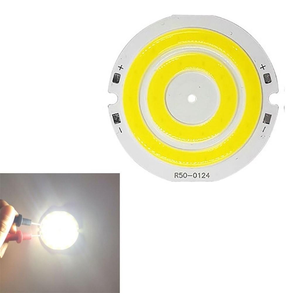 Lamp Circular LED Warm/Cold/Red/Blue Light COB Lighting Light Plate Lighting Components COB Chip