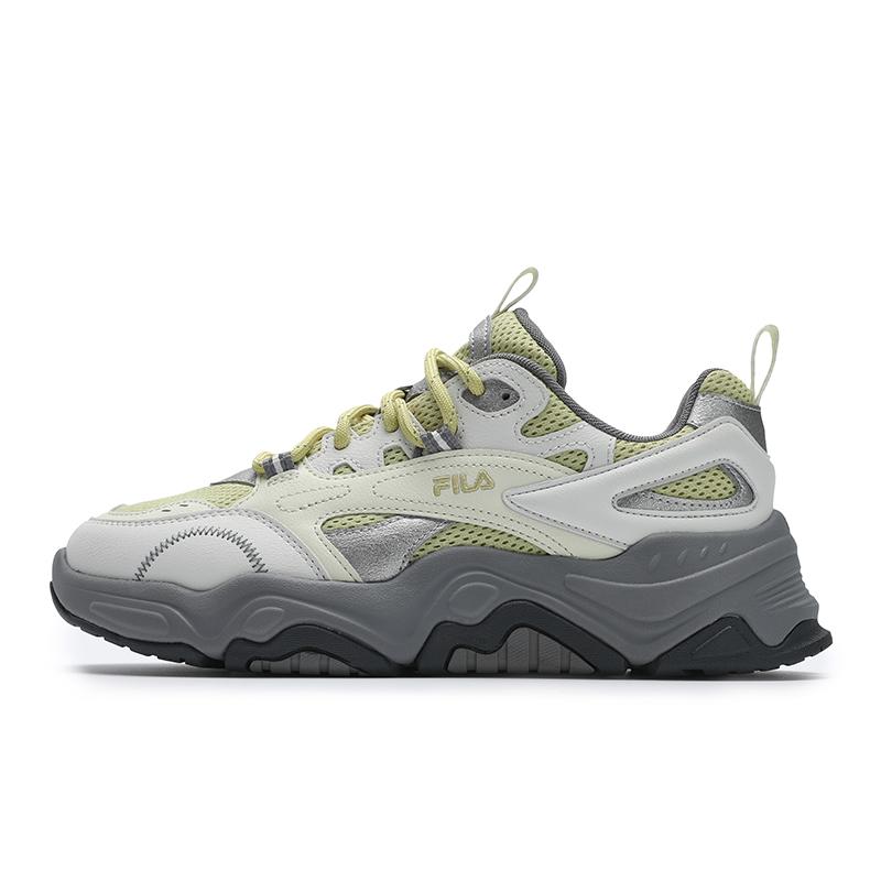 FILA Collina Hill Shoes Fashion Versatile Simple Comfortable Sports Breathable Lightweight Low-Top Casual Shoes Women sneaker Lily-White F12W522130FGL
