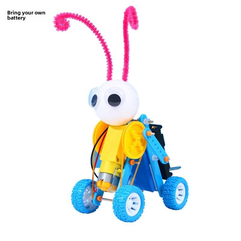 Self Electric Made Machinery Insect Assembly Material Set Children Toys Puzzle