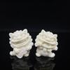 Ivory Nut Carving: Lion Tea Pet for Wealth & Fortune - Unique Home & Office Desktop Ornament