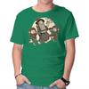 Unisex Crew Neck T-Shirt Medieval Wizard Dance Graphic Short Sleeve Casual Tee