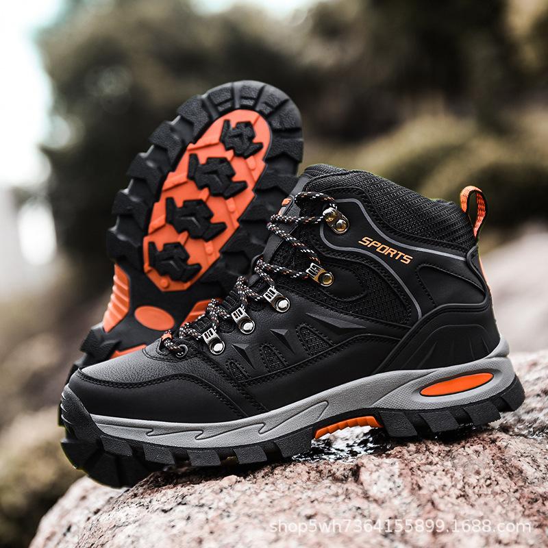 Herenschoenen herfst 2 nieuw buiten bergbeklimmen waterdicht vrijetijdssport trendy schoenen fluweel werk arbeidsverzekering