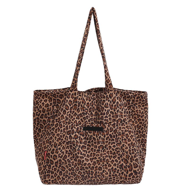 Large-capacity bag women's autumn and winter 2025 new versatile simple shoulder large bag leisure college students class tote bag