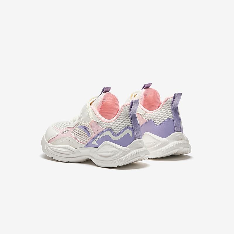 Anta Kids Wind Soft Comfortable Versatile Big Mesh Upper Breathable Lightweight Shock Absorbing Low Top Running Shoes Kids running shoes A22529927