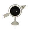 Horloge de table - VERSA - Versa - Métal - Blanc - 23 x 16 x 8 cm