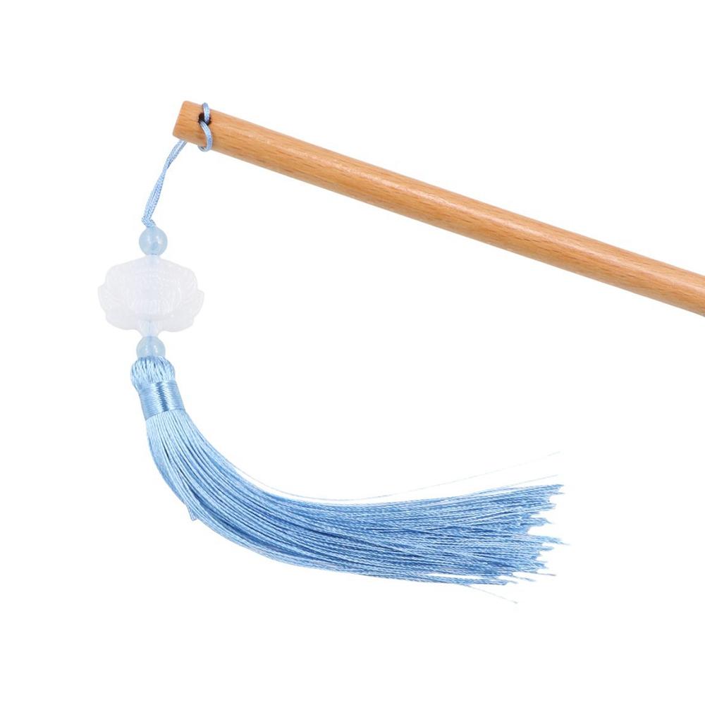 Mit Anhänger Fächer im chinesischen Stil Seidenfächer im chinesischen Stil Antiker Stickereifächer Fotografie-Requisite