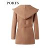 PORTS Women's Autumn Wool Blend Short Coat