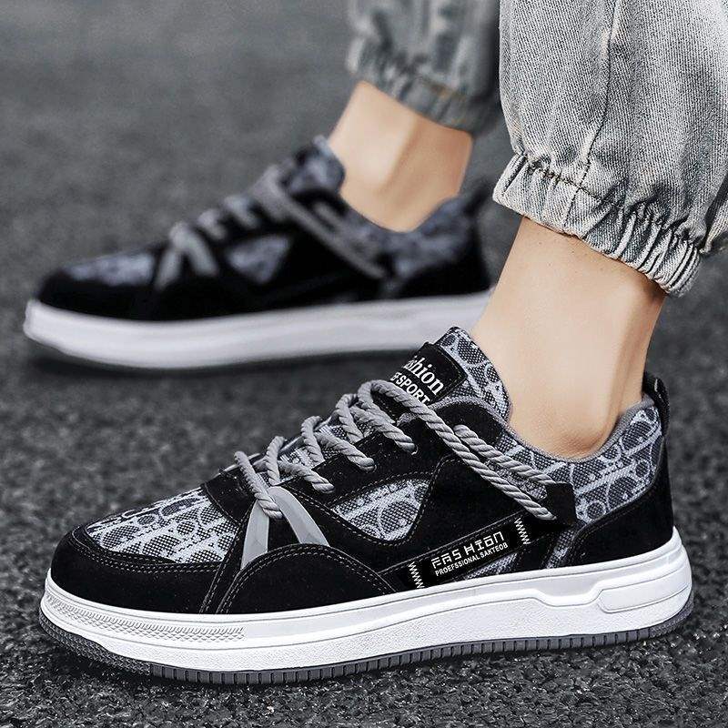 Autumn and Winter Special Large Size Men's Shoes 48 Large Canvas Shoes Fattened 46 Wide Feet Student Casual Shoes Velvet Board Shoes 47 Cotton Shoes