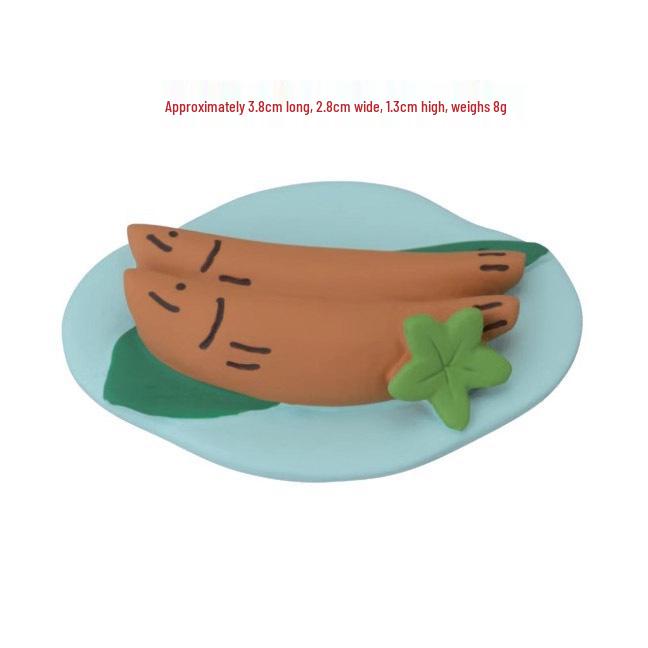 Trendy Japanese Watermelon Cat Figurine: Resin Ornament & Bonsai Decoration