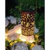 Solar Outdoor Hanging Lights, Dragonfly Hollow Decorative Lights, IP65 Waterproof Courtyard LED Garden Lights, Exquisite Courtyard
