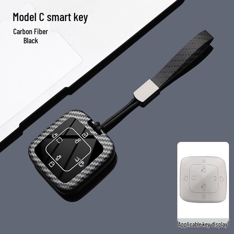 ZEEKR Key Case for 9X/007GT/001 FR/7X/MIX/009/8X Models - Car Bag Buckle Shell