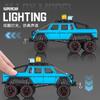 1:28 Mercedes Benz G63 AMG 6×6 Off Road Pickup Truck Alloy Metal Diecast Model Car Sound And Light Pull Back Children's Toy Gift