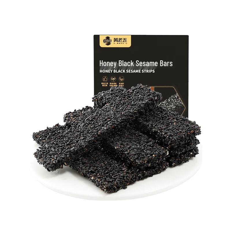 Huanglaowu Honey Black Sesame Bars