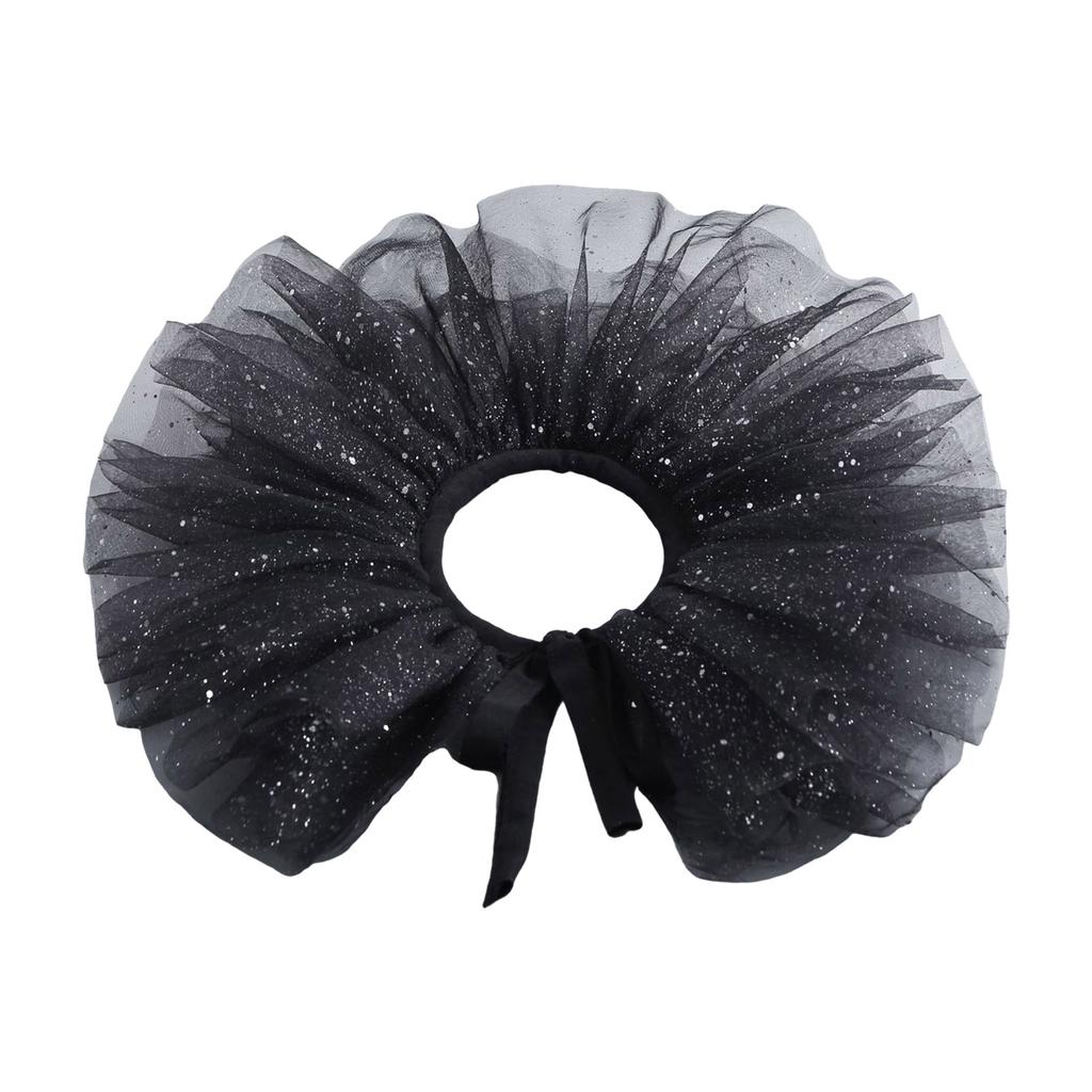 Multipurpose Jabot Collar Lace Puff Collar for Masquerades Parties Cosplay Event Costume Neckwear Collar for Roleplay