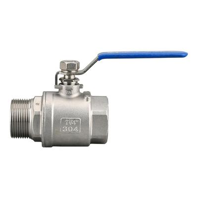 Stainless Steel Two-Piece Ball Valve