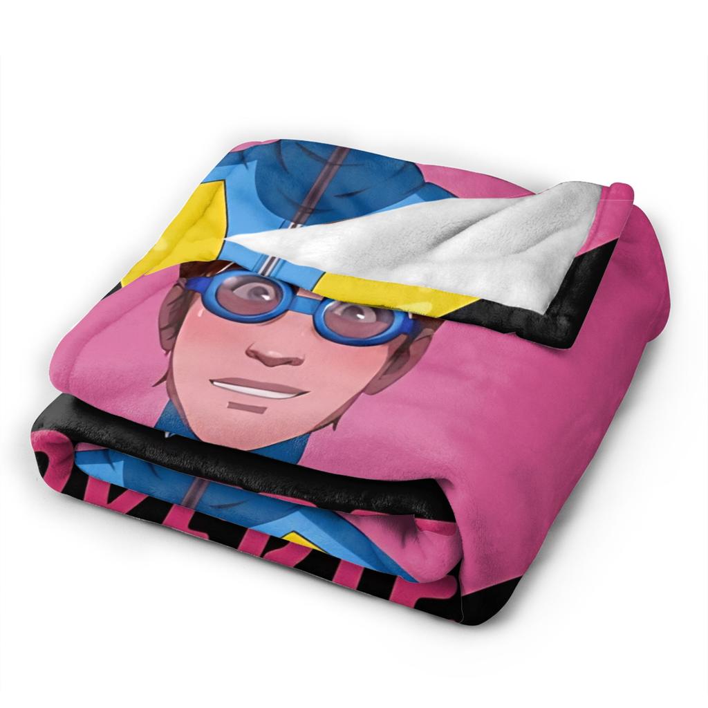 I Love My Boyfriend Waterboy Dispatch Game Blanket Airplane Travel For Outdoor Warm Soft Design Quality Bedspread Gift