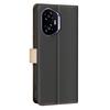 BINFEN COLOR BF33 for Honor 300 Leather Case Splicing Color RFID Blocking