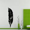 Decor 3D Acrylic Mirror Leather Wall Stickers Removable Art Decals Mural Bedroom Cloakroom Bathroom