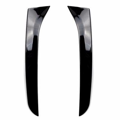 Car Rear Window Side Spoiler Canards Splitter For Passat B7 Wagon Alltrack 2011-2015 Glossy Black Rear Side Window Wing