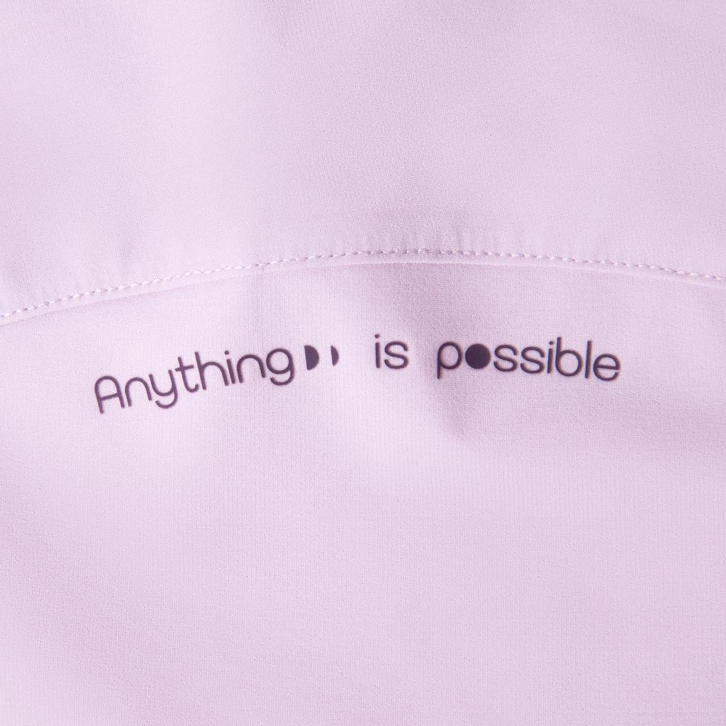 Li Ning Fitness Series Jednobarevné tričko s kulatým výstřihem, pohodlné, prodyšné, všestranné, s krátkým rukávem, dámské tričko, soumrakově fialové ATSV136-3