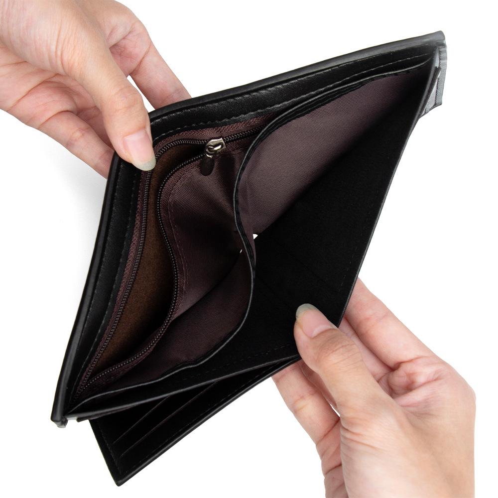 Men's Short Wallet Gift Box - Simple, Multifunctional Gift for Boyfriend, Husband, or Father