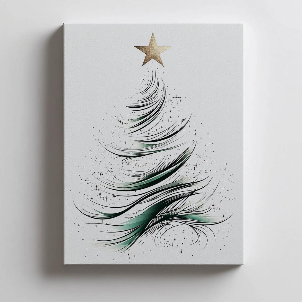Christmas Glow Christmas Glow, 70X100 Cm, Unframed, Premium Canvas On Stretcher