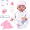 Bayer Design Reborn Baby Doll 38cm With Accessories