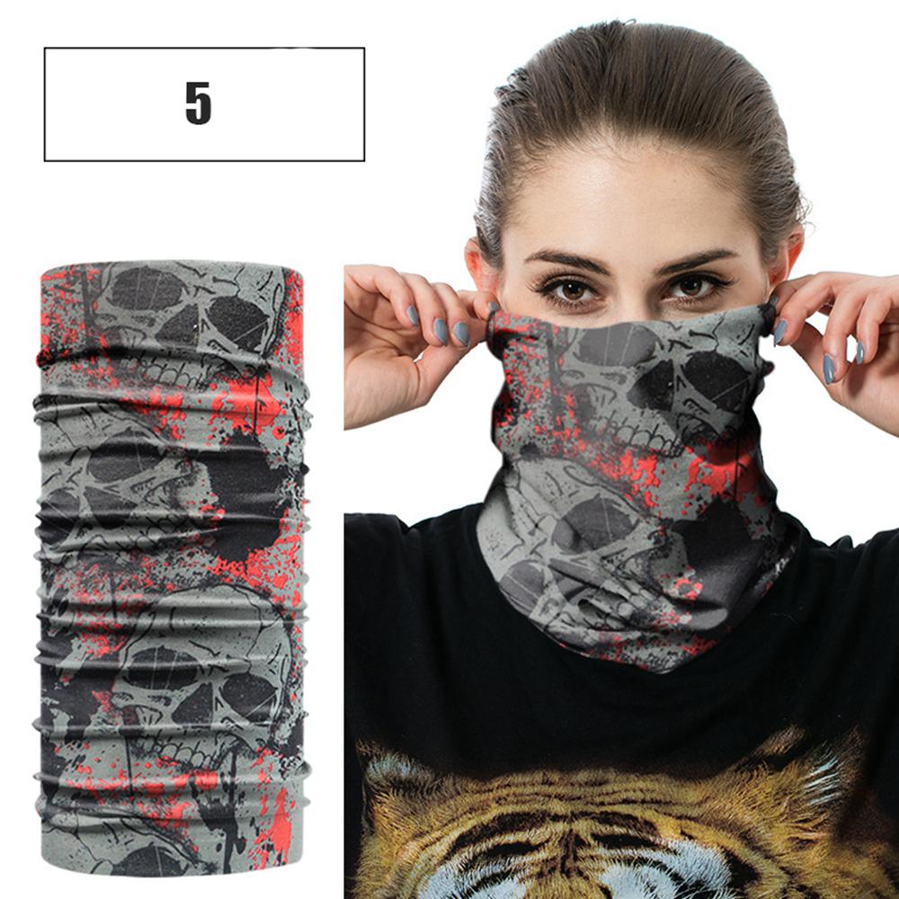 Sports Headwear Dustproof Fishing Magic Turban Scarf Men Women Head Face Neck Sunshade Collar Gaiter Tube Outdoor Bandana