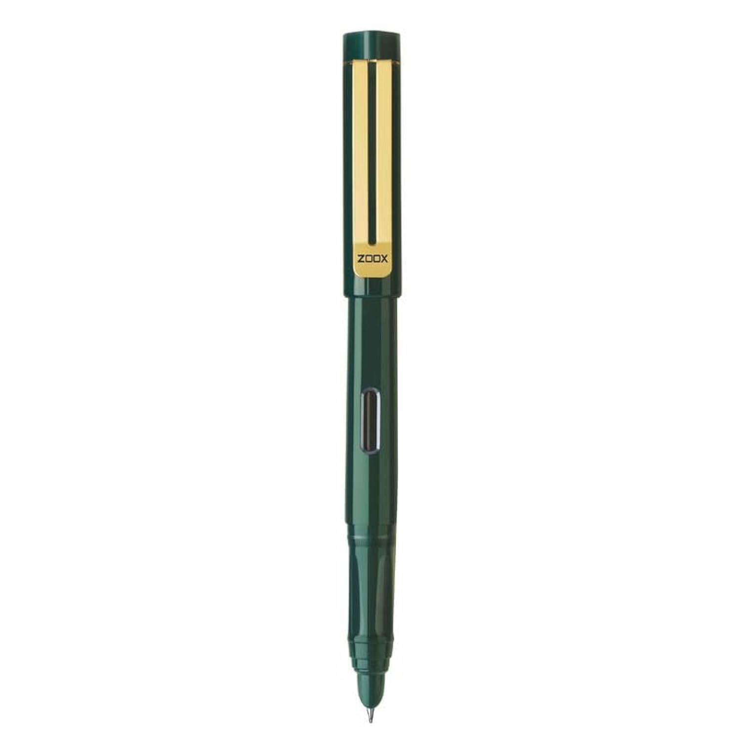 

Flair Zoox A9 Fountain Pen Blue Ink With Iridium Tip Includes 3 Cartridges And Converter For Office School Writing
