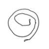 Chaîne de lunettes en métal noir pour femme Accessoires pour lunettes Collier de lunettes Cordon pour lunettes