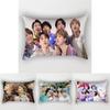 Boys Kpop Bangtan Bts Print Pillowcase Cover Bed Seat Square Pillow Cover Home
