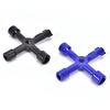 4 Way Utility Key Plumbing Radiator Bleed Gas Electric Meter Stop Cock Tap Metal