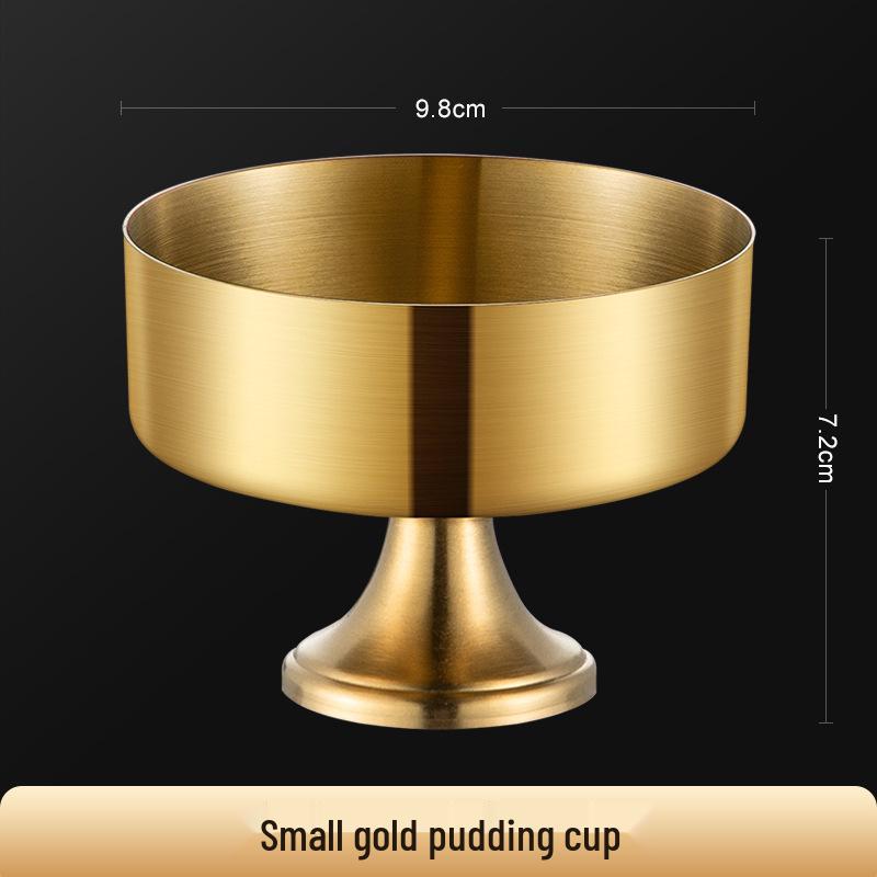 Stainless Steel High-Footed Ice Cream and Dessert Cup